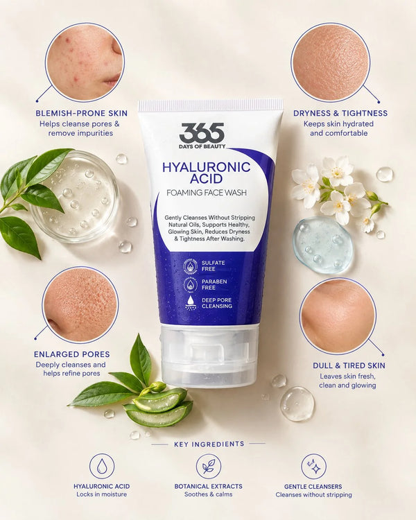 Hyaluronic Acid Face Wash – Hydrating