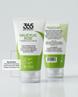 Salicylic Acid Face Wash – Acne Control & Excess Oil