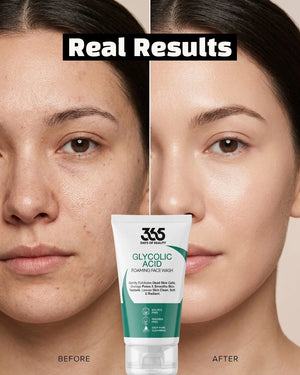 Glycolic Acid Foaming Face Wash – Exfoliating & Pore Cleansing