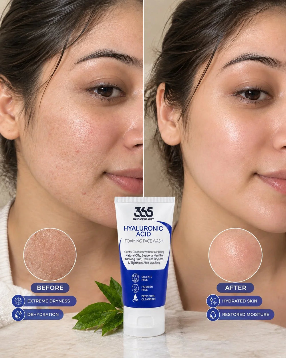 Hyaluronic Acid Face Wash – Hydrating